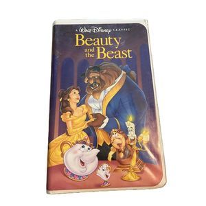 Walt Disney Home Video VHS Rare Classic Animation 1992 Beauty And The Beast